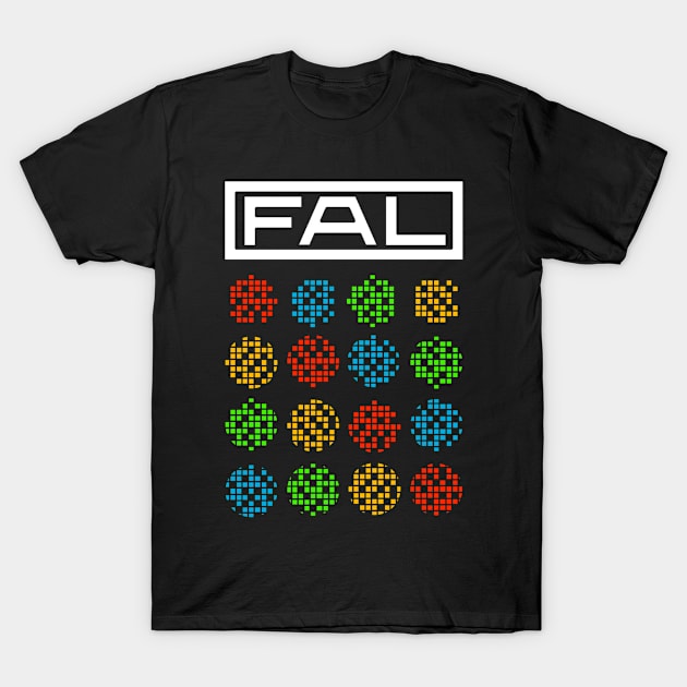 F.A.L. Nightclub lighting Ltd T-Shirt by sinewave_labs